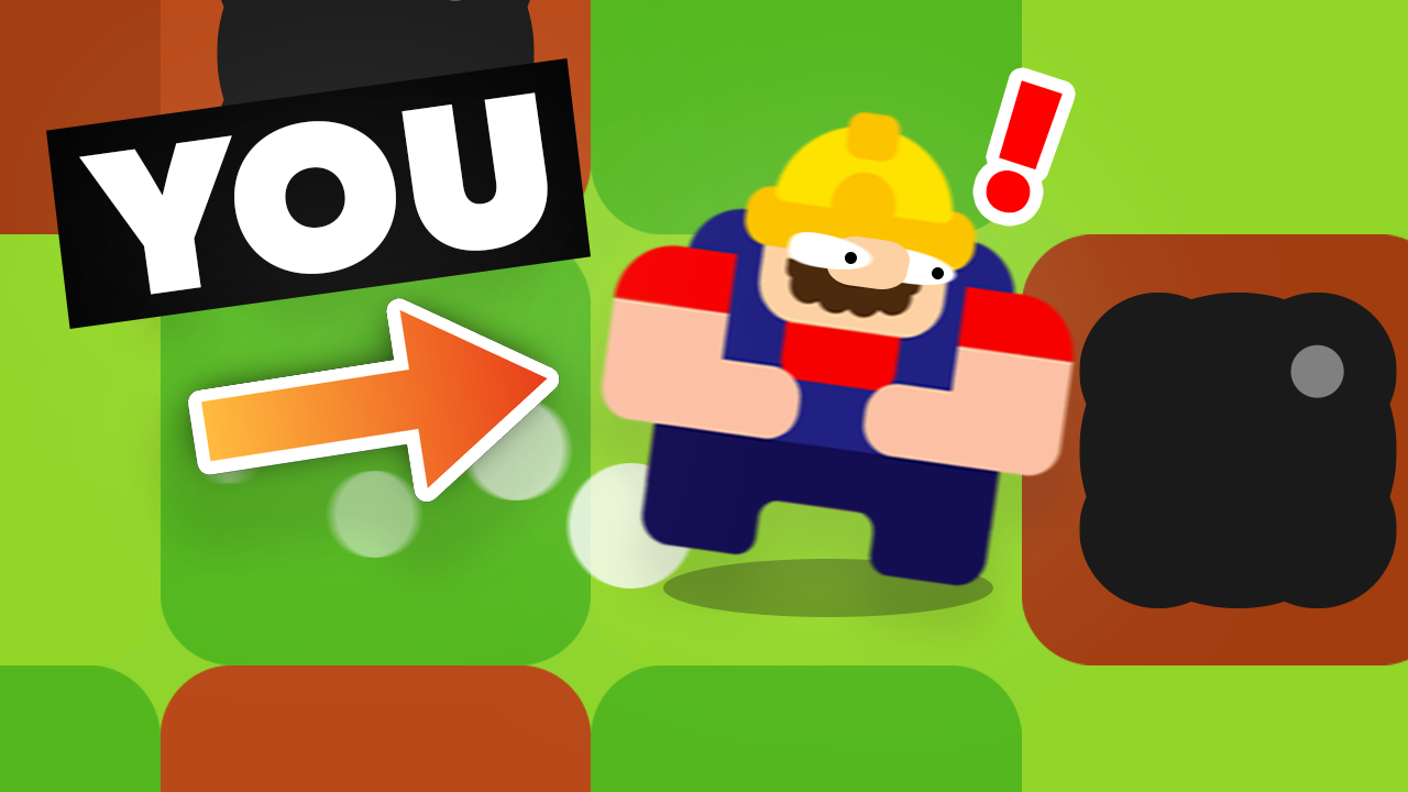I Remade Minesweeper but you control the miner